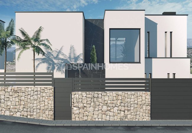 Elegantes Casas Con Vistas Al Mar Y Piscina Privada En Finestrat 14
