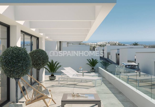 Elegantes Casas Con Vistas Al Mar Y Piscina Privada En Finestrat 5