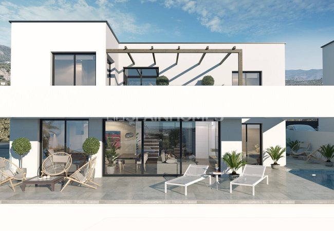 Elegantes Casas Con Vistas Al Mar Y Piscina Privada En Finestrat 2