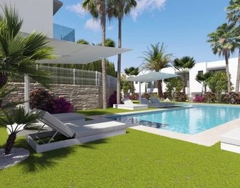 Elegantes Casas De 3 Dormitorios En Finestrat Con Piscina Y Jardín 3
