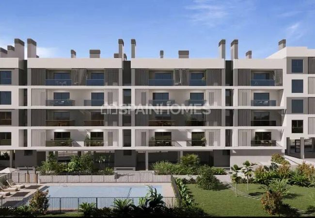 Elegant Flats with Pool and Private Parking in Alicante