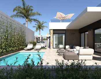 Moderna Hus Med Pool Och Takterrass I Ciudad Quesada 3