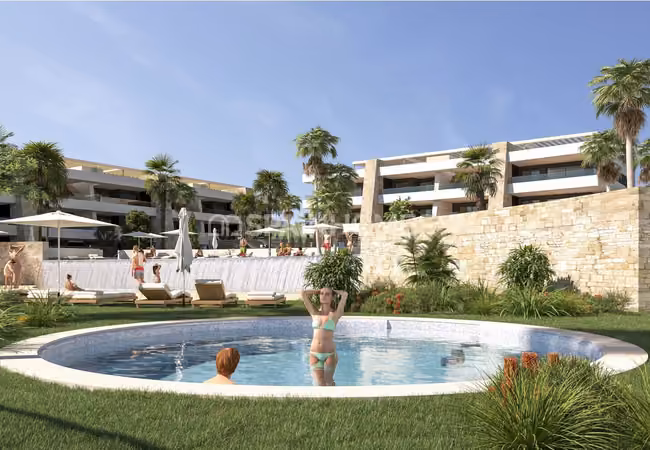 Lägenheter Med Pool Och Grönområden I Monforte Del Cid 2