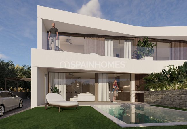 Élégantes Maisons Avec Piscine Privée À Gran Alacant Altea 1
