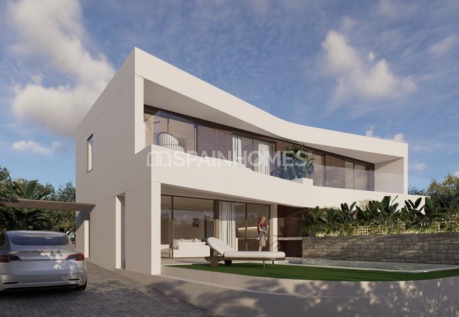 Élégantes Maisons Avec Piscine Privée À Gran Alacant Altea