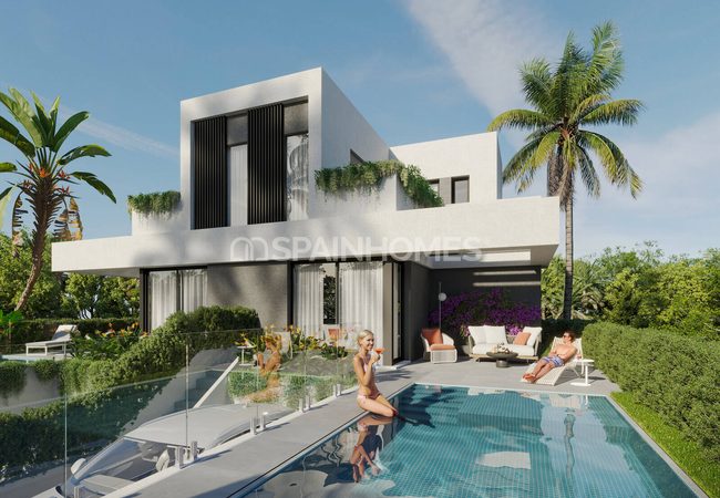 Villas Con Piscinas Y Vistas Al Mar En Finestrat Alicante 1