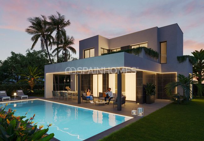Villas Con Piscinas Y Vistas Al Mar En Finestrat Alicante 6
