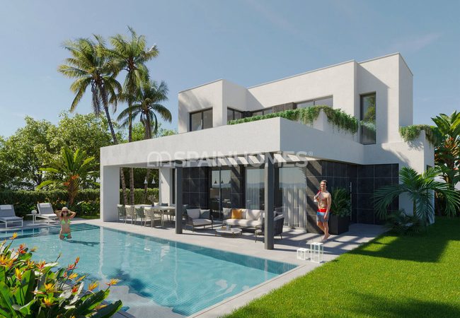 Villas Con Piscinas Y Vistas Al Mar En Finestrat Alicante 5
