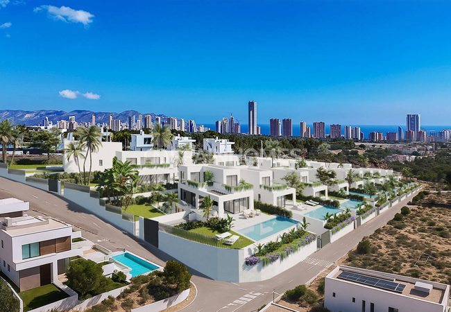 Villas Con Piscinas Y Vistas Al Mar En Finestrat Alicante 3