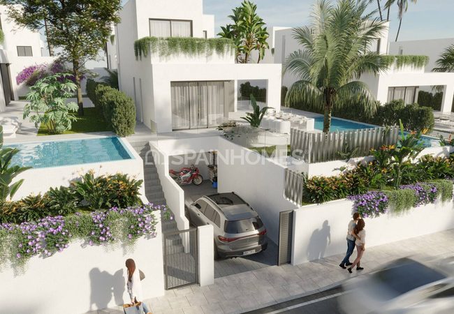 Villas Con Piscinas Y Vistas Al Mar En Finestrat Alicante 7