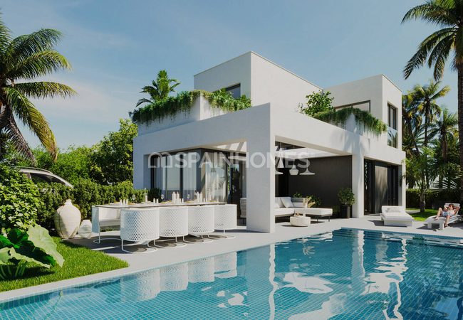 Villas Con Piscinas Y Vistas Al Mar En Finestrat Alicante 2