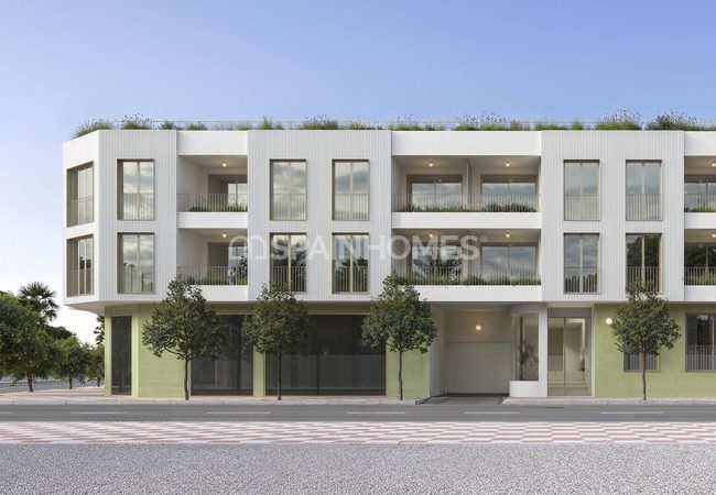 3-bedroom Apartments with Rooftop Pool in Alicante Jacarilla 1