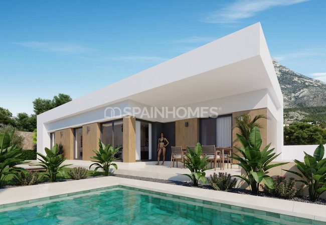 Eleganta Villor Med Pool I Finestrat Alicante 4