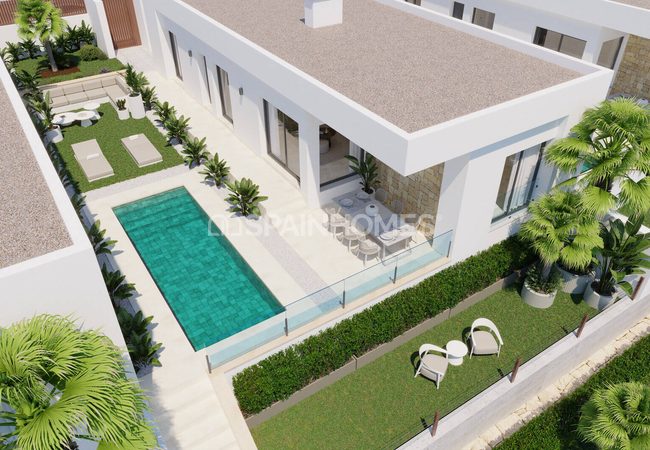 Eleganta Villor Med Pool I Finestrat Alicante 5