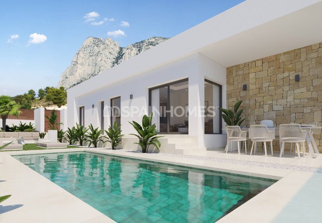 Eleganta Villor Med Pool I Finestrat Alicante 1