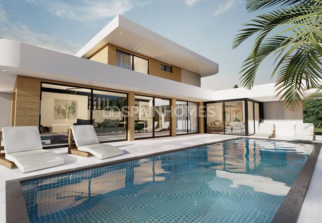 Villa Avec Vue Sur La Mer Et Piscine À Alicante Monte Solana 1