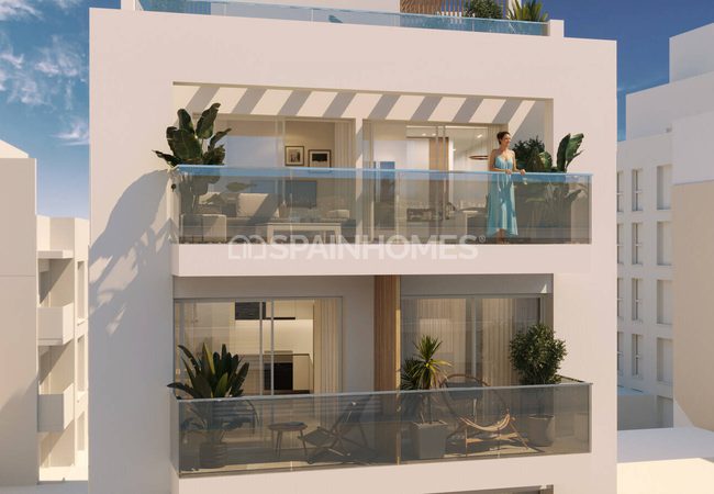 Moderna Lägenheter Med Pool Och Solarium I Torrevieja Alicante 1