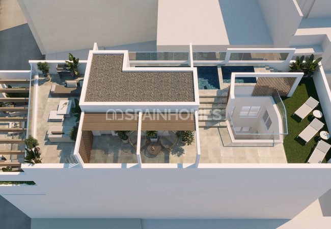 Moderna Lägenheter Med Pool Och Solarium I Torrevieja Alicante 8