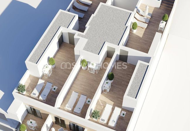 Lägenheter I Komplex Med Takpool I Centrala Torrevieja 4