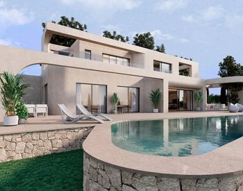 Jávea'da Havuzlu ve Modern Olanaklı 4 Yatak Odalı Villa 2