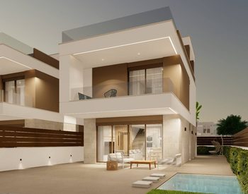Pilar De La Horadada'da Özel Havuzlu 3 Yatak Odalı Villalar 1