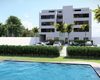 Villajoyosa'da Plaja Yakın Havuzlu Sitede Şık Tasarımlı Daireler