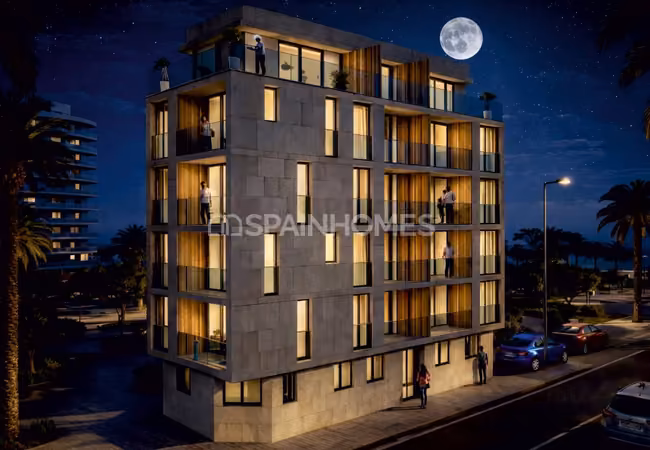 Flats in a Complex 700 M From the Beach in Torrevieja 1