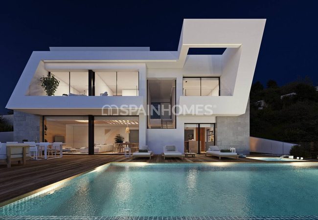 Villa Con Vistas Al Mar Cerca De La Playa En Alicante Benitachell 3