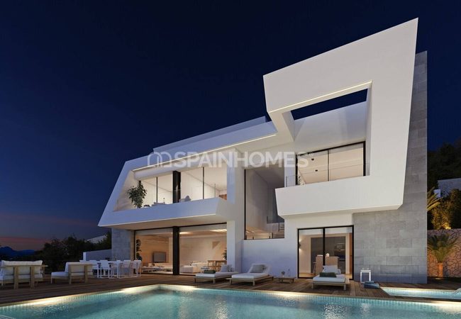Villa Con Vistas Al Mar Cerca De La Playa En Alicante Benitachell 4