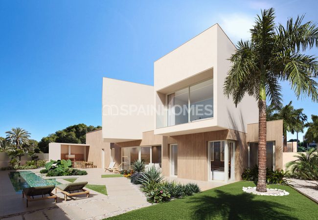 Amplias Villas Con Piscina Privada En Campoamor, Orihuela 3