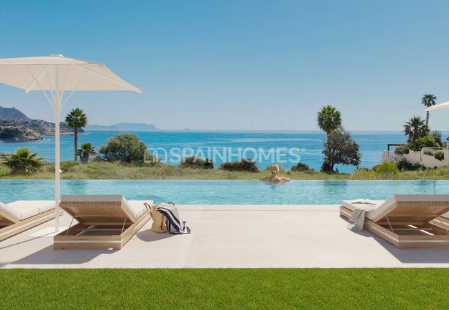 Alicante El Campello'de Deniz Manzaralı Satılık Yarı Müstakil Evler 4