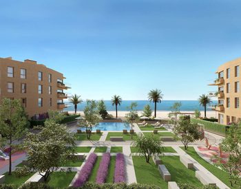 Barselona Cubelles’te Denize Sıfır Havuzlu Sitede Daireler 1