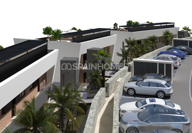 Finestrat Alicante’de Dağ ve Deniz Manzaralı Modern Daireler 5