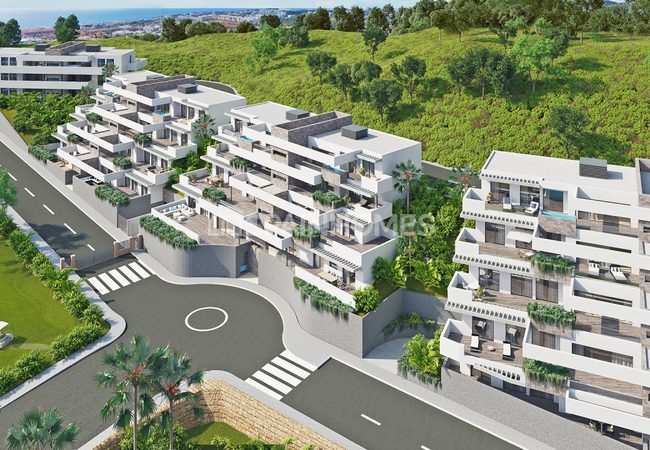 La Cala De Mijas Málaga'da Geniş ve Lüks Satılık Daireler 3