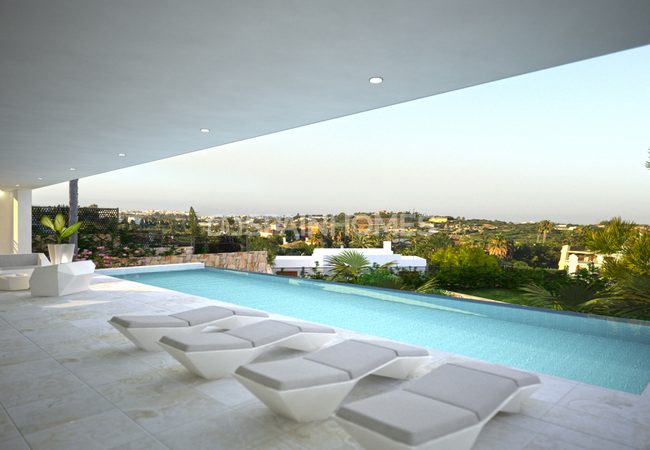 Marbella'da Açık Manzaralı Müstakil Villalar 6