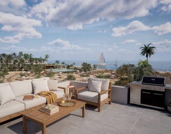 Almería'da Havuzlu Proje İçerisinde Deniz Manzaralı Daireler 2