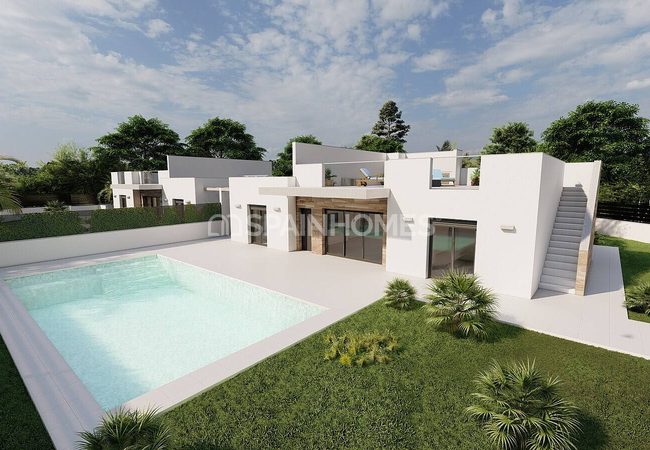 Spacieuses Villas Près Du Terrain De Golf À Murcie Roldan
