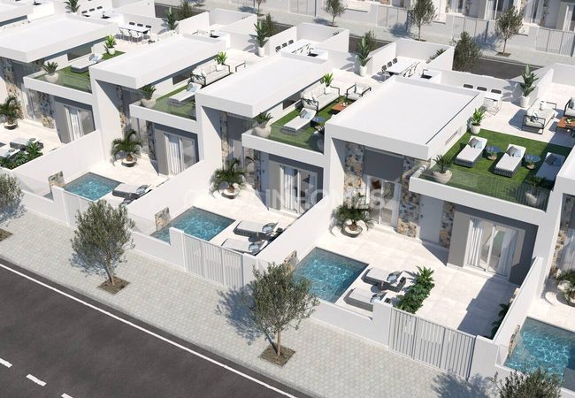 Costa Calida Balsicas’ta Uygun Fiyatlı Modern Yarı Müstakil Evler 1
