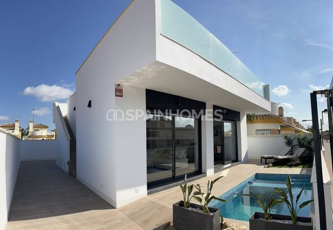 Murcia Roldan'da 2 Yatak Odalı ve Özel Havuzlu Villa 1