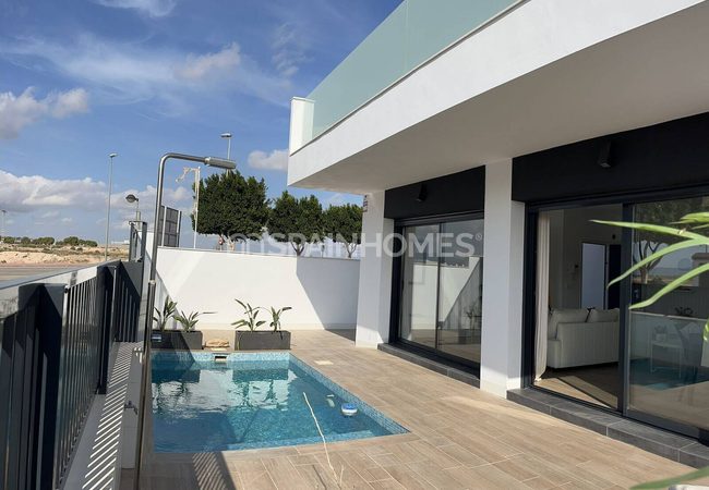 Murcia Roldan'da 2 Yatak Odalı ve Özel Havuzlu Villa 3