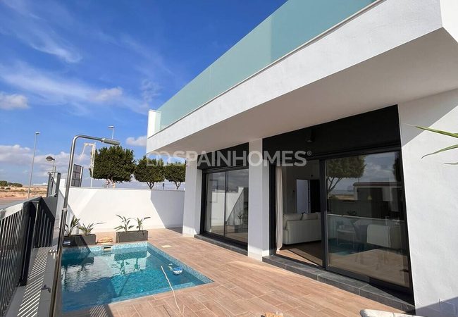 Murcia Roldan'da 2 Yatak Odalı ve Özel Havuzlu Villa 4