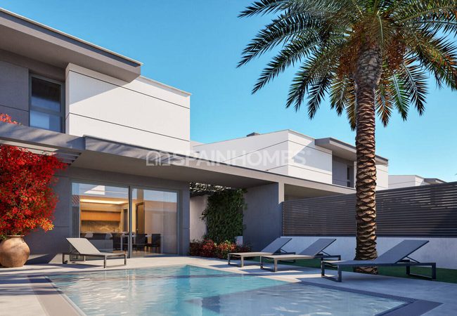 3-bedroom Villas Near the Beach in Los Nietos Murcia