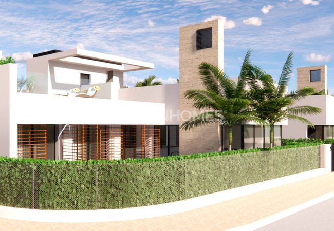Häuser Mit 3 Schlafzimmern Und Pool In Los Alcázares, Murcia 2