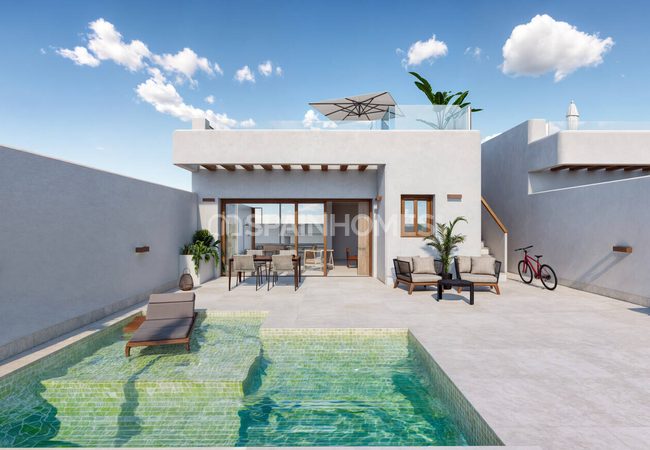 Huizen Met 2 En 3 Slaapkamers Met Zwembaden In Torre Pacheco Murcia 1