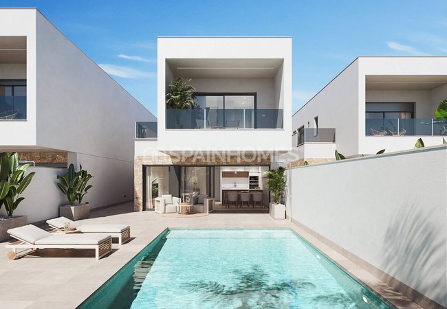 Woningen Met Privézwembaden Bij Het Strand In San Pedro Del Pinatar