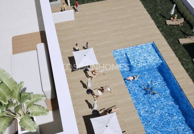 Lägenheter Med 3 Sovrum Och Pool Nära Strand I Los Alcazares 6