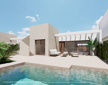 Los Alcázares'te Serena Golf Yakınında Modern 3 Yatak Odalı Evler 2