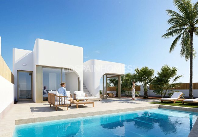 3-schlafzimmer-häuser Mit Pool In Los Alcázares