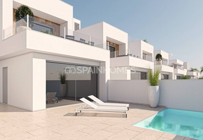 Huizen Met Privézwembad En Parkeerplaats In San Pedro Del Pinatar