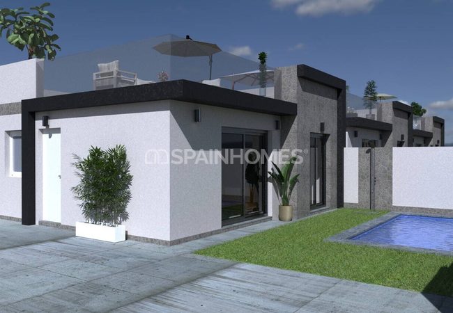 3-bedroom Villas with Private Pools in Murcia Balsicas